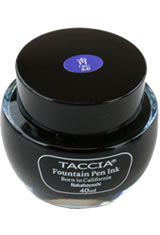 Ao Blue Taccia Bottle(40ml) Fountain Pen Ink