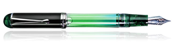 Emerald Wancher Crystal Fountain Pens