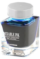 Aurora Blue Platinum Mixable Mix-Free Bottled (20ml)  Fountain Pen Ink