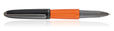 Diplomat Aero Rollerball Pens in Black Orange