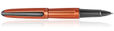Diplomat Aero Rollerball Pens in Orange