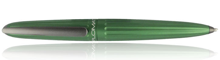 Green Diplomat Aero Ballpoint Pens