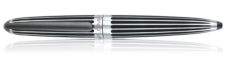 Stripes Black Diplomat Aero Ballpoint Pens