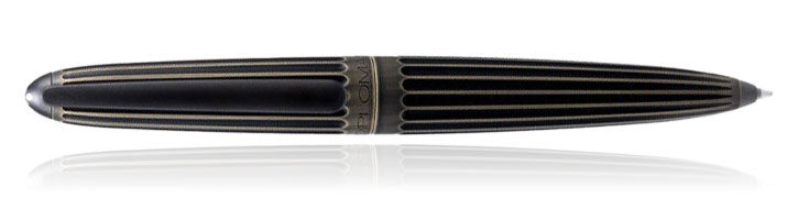 Stripes Oxyd Brass Diplomat Aero Ballpoint Pens