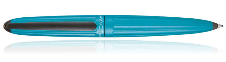 Turquoise Diplomat Aero Ballpoint Pens