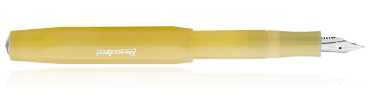 Sweet Banana Kaweco Frosted Sport Fountain Pens