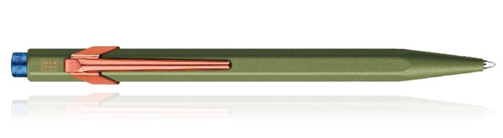 Green Caran dAche 849 Claim Your Style Ballpoint Pens