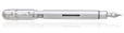 LOCLEN Electa Fountain Pens in Chrome
