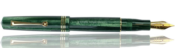 Alga(Seaweed) / Gold Leonardo Officina Italiana Momento Zero Fountain Pens