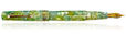 Leonardo Officina Italiana Momento Zero Fountain Pens in Jade Green / Gold