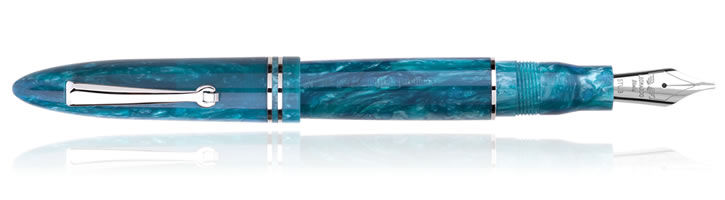 Emerald Blue Leonardo Officina Italiana Furore Fountain Pens