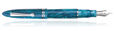 Leonardo Officina Italiana Furore Fountain Pens in Emerald Blue