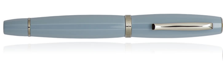 Grey Blue 14k Flex Scribo Feel Fountain Pens