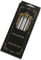 Silver Pen Chalet Glue Gun Sealing Wax