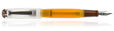 Opus 88 Omar Demonstrator Fountain Pens in Orange Brown