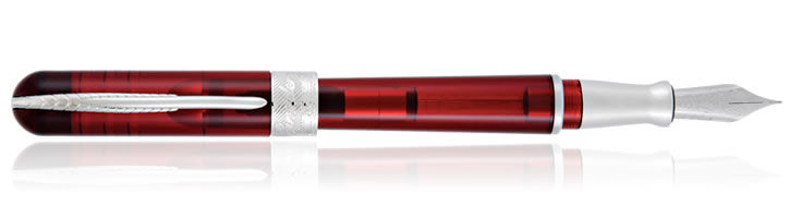 Red Wine Pineider Avatar UR Demonstrator Fountain Pens