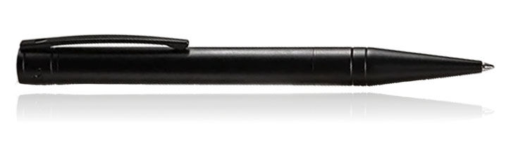 Matte Black/Black S.T. Dupont D-Initial Ballpoint Pens