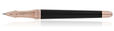 S.T. Dupont Liberte Rollerball Pens in Black/Rose Gold