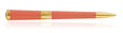 S.T. Dupont Liberte Ballpoint Pens in Coral Lacquer