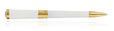 S.T. Dupont Liberte Ballpoint Pens in White Lacquer