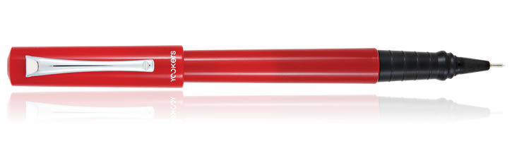 Red 0.8 Yookers Yooth Fiber Pen Rollerball Pens