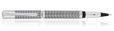 Yookers Metis Fiber Pen Rollerball Pens in Black Grid 1.2