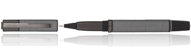 Black Grid/Gunmetal 1.0 Yookers Metis Fiber Pen Rollerball Pens