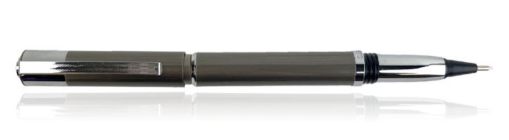 Grey Brushed Lacquer 0.8 Yookers Metis Fiber Pen Rollerball Pens