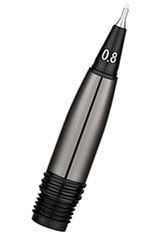Matte Black 0.8mm Yookers Front Section Felt Tip Pen Parts