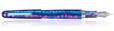 Montegrappa Elmo Fantasy Bloom Fountain Pens in Blue Cross Gentian
