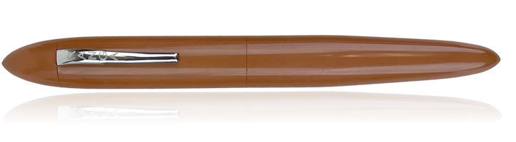 Golden Brown Ebonite Ranga 9B Fountain Pens