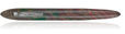 Ranga 9B Fountain Pens in Green Red White Prem. Ebonite