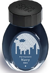Navy Permanent Colorverse Office(30ml) Fountain Pen Ink