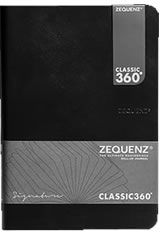 Black Blank Zequenz Signature A5 Memo & Notebooks