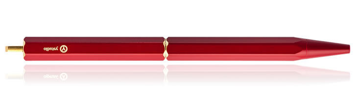 Red Ystudio Brassing Portable Ballpoint Pens