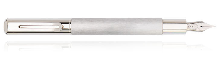 Brushed Stainless Steel Monteverde Ritma Fountain Pens