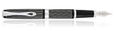 Diplomat Excellence A+ Fountain Pens in Waves Guilloche Lapis Black