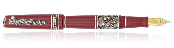 Red Marlen Ippocrate Fountain Pens