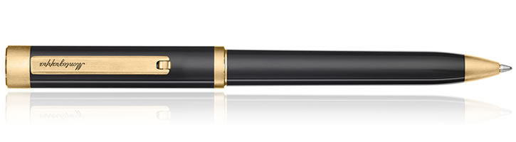 Black Gold Montegrappa Zero Ballpoint Pens
