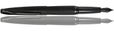 Cross ATX Fountain Pens in Brushed Black PVD
