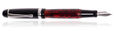Opus 88 Jazz Fountain Pens in Red