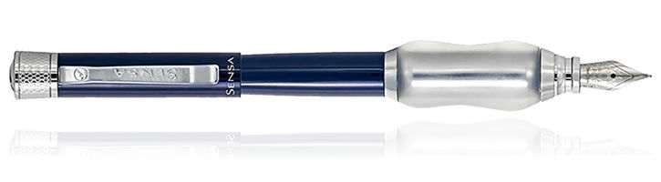 Navy Blue Sensa Classic Collection Fountain Pens