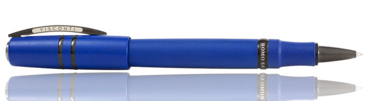 Blue Ultramarine Visconti Homo Sapiens Lava Color Oversize Rollerball Pens