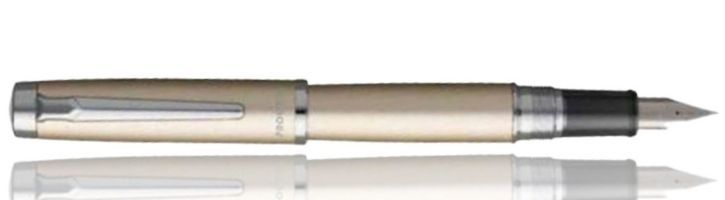 Champagne Gold Platinum Procyon Luster Fountain Pens