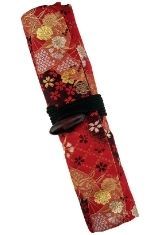 Sakura Festival Taccia Kimono 8 Pen Roll (Large) Pen Carrying Cases