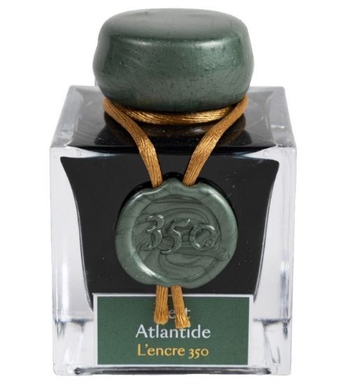 Jacques Herbin 350th Anniversary Vert Atlantide 50 ml Fountain Pen Ink