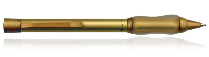 Brushed Gold Sensa Metals  Ballpoint Pens