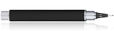 Yookers Eros Fiber Rollerball Pens in Black Lacquer 0.8