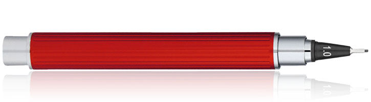 Red Lacquer 1.0 Yookers Eros Fiber Rollerball Pens