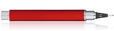 Yookers Eros Fiber Rollerball Pens in Red Lacquer 1.2